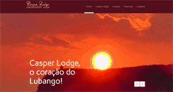 Desktop Screenshot of casperlodge-lubango.com